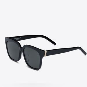 Saint Laurent SL M40 Women's Rectangle Sunglasses - Brown